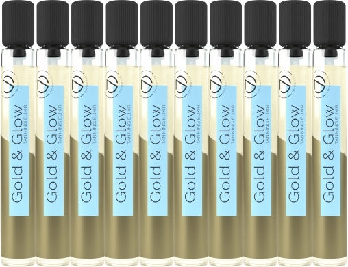 7Suns Cosmetics Gold & Glow Autobronzant Corp 10 Bucăți