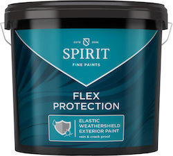 Spirit Flex Protection Facade Paint 4 L Exterior Paint High Elasticity Water Resistance Temperature Changes Uv Radiation Resistance Spirit Flex Protection Facade Paint 4 L Exterior Paint High Elasticity Water Resistance Temperature Changes Uv Radiation Resistance