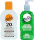 Malibu Spf20 Waterproof Balm 200ml + Aloe After Sun Gel 200ml