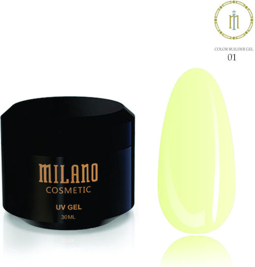 Milano Cosmetic Builder Gel Νυχιών 1 30ml