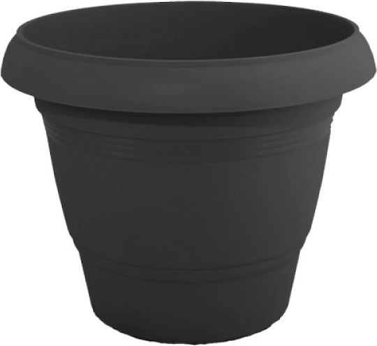 Homestyle Geramica Pot Plastic Charcoal