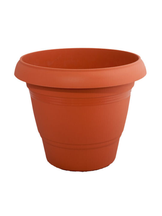 Homestyle Geramica Blumentopf Kunststoff Brown