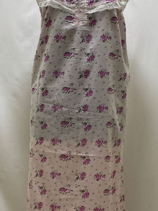 Nina Club Summer Women's Nightdress Pink
