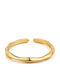 George Art Jewels Γυναικείο Δαχτυλίδι από Ασήμι Επιχρυσωμένο