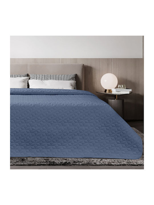 Adam Home Viva Κουβερλί Μονό Microfiber Blue 160x240cm