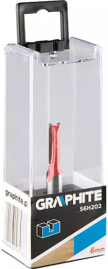 Graphite Widia Cutter Two-blade Finger Cutter Hm 6 X 19 Mm 8 Mm Stem