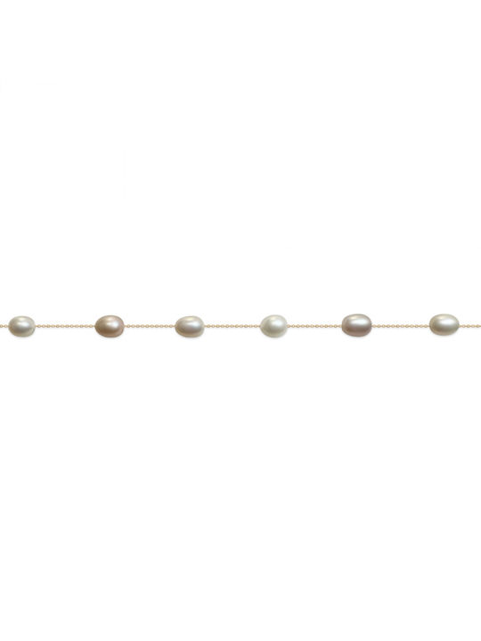 K14 Gold Pearl Bracelet Br3155