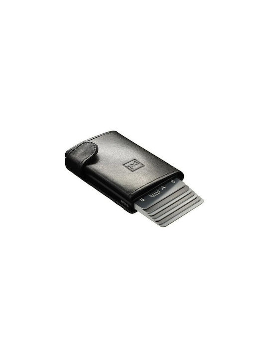 Δερμάτινο Ανδρικό Πορτοφόλι με RFID Μαύρο