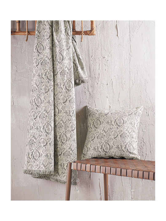 Rythmos Snake Ριχτάρι Πολυθρόνας Chenille 180x1...