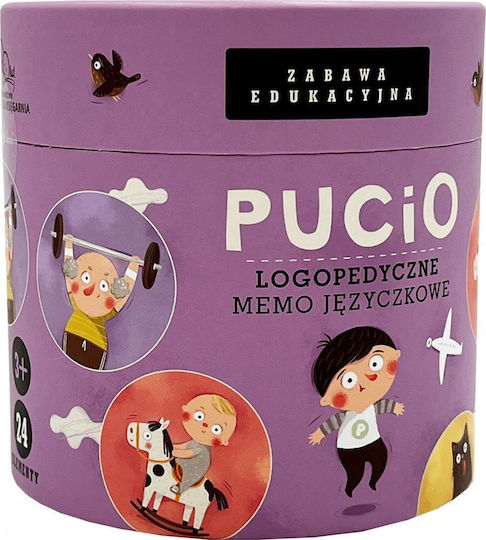 Board Game Pucio - Speech Therapy 3+ Years Old (PL) Nasza Ksiegarnia