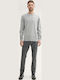 Travis Hose Chino Elastisch in Schlanker Passform Grey