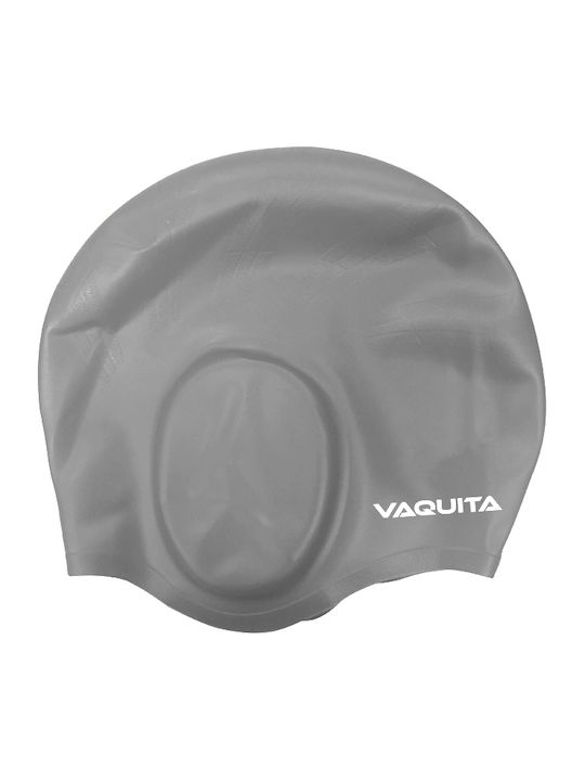 Vaquita Căciulă de înot Adulți din silicon Argintiu