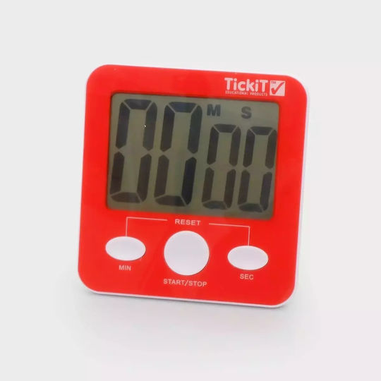TickiT Ψηφιακό Χρονόμετρο Κουζίνας Αντίστροφης Μέτρησης