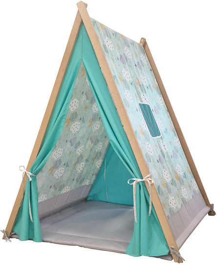 Mother Baby Kids Play Tent Roomy Camp Ecru