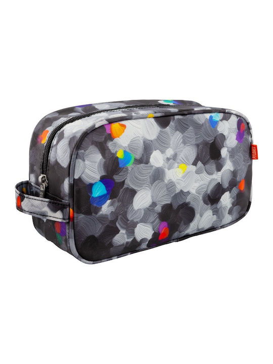 Pylones Toiletry Bag in Black color 26cm