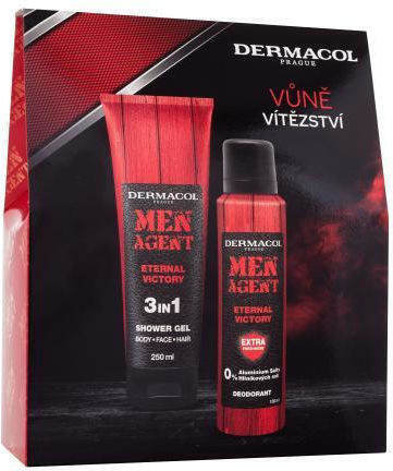 Dermacol Men Agent Eternal Victory Σετ Περιποίησης για Καθαρισμό Σώματος