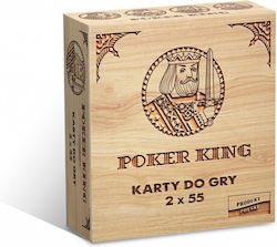 Playing Cards Poker King 2x55 Cartamundi Playing Cards Poker King 2x55 Cartamundi