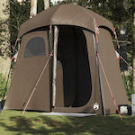 vidaXL Camping Tent Toilet Brown