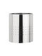 Bronze Art Metallic Bathroom Basket 7lt Silver
