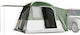 vidaXL Camping Tent Green for 4 People 314x314x...