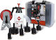 Rubi Foragres Wet Drilling Set 20 28 35 43 50 65 Mm + Guide + Hydronette