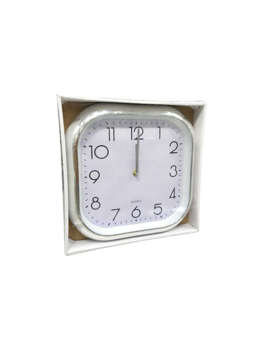 Wall Clock 738d 120056 Silver