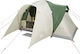 vidaXL Σκηνή Camping Πράσινη για 6 Άτομα 375x22...
