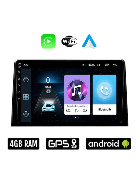 Sistem Audio Auto pentru Toyota Proace Honda Oraș 2018 (Bluetooth/USB/WiFi/GPS/Apple-Carplay/Android-Auto) cu Ecran Tactil 10"