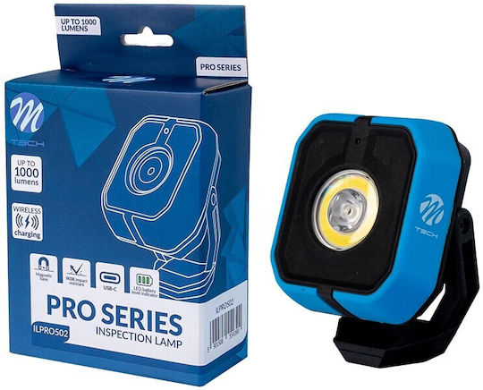 M-Tech Pro Φακός Συνεργείου LED IP54 με Φωτεινότητα έως 1100lm