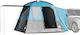 vidaXL Camping Tent Blue for 4 People 314x314x2...