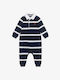 Ralph Lauren Baby-Strampler Langärmliges Blue-White