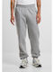 Basic Essential Παντελόνι Φόρμας χωρίς Λάστιχο Heathergrey