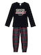Minerva Kids' Pajamas Winter Blue Marine Wonderful