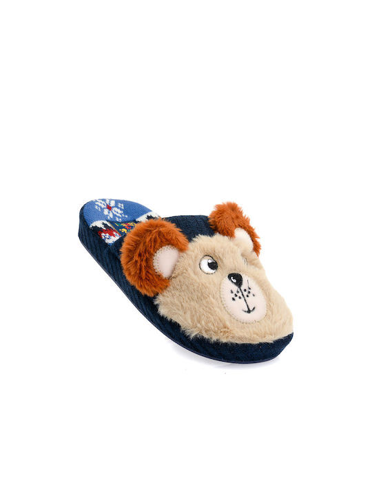 Antrin Kids Slippers Blue