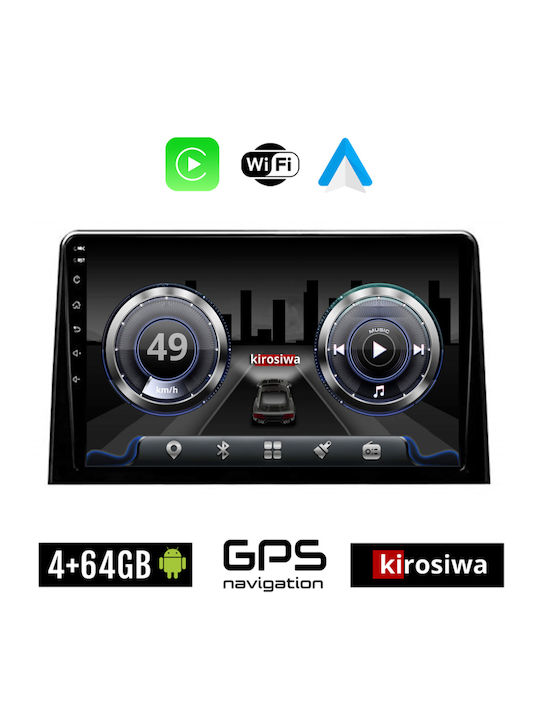 Kirosiwa Car Audio System for Toyota Proace Honda City 2018 (Bluetooth/USB/WiFi/GPS) with Touch Screen 10"