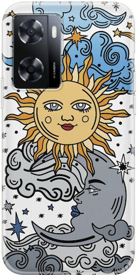 Sun Moon Stars Oppo A57s Clear Tpu Διάφανη Σιλικόνη