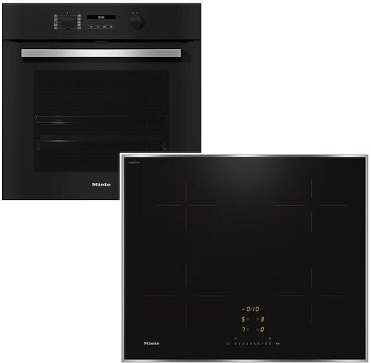 Miele Cuptor Deasupra Blatului 76lt cu Plite cu Inducție L59.6cm.