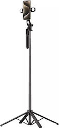 Hurtel Selfie Stick με Τηλεχειριστήριο / Bluetooth Μαύρο