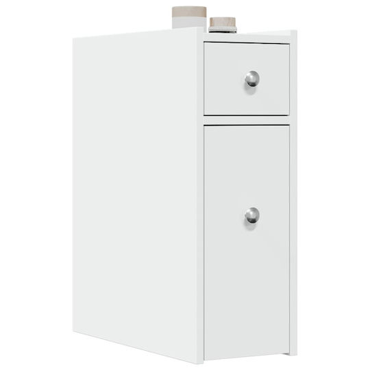 vidaXL Ντουλάπι Μπάνιου 21.5x50x60cm Λευκό