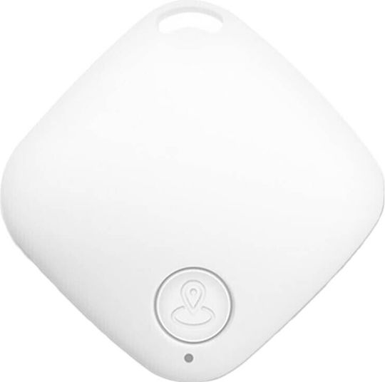 Anti-Verlust Diebstahl Apple Find My & Google Find Hub Weiß