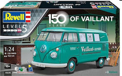 Revell 150th Anniversary Gift Set Of Vaillant Фигура за Моделизъм Автомобил в Мащаб 1:24 с Лепило и Бои 564.8см.