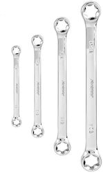 Jadever Set 4 Double Polygon Wrench