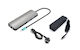 i-tec Metal Nano USB-C Docking Station με HDMI 4K PD Ethernet και σύνδεση 2 Οθονών Ασημί