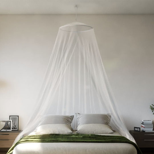 vidaXL Single Camping Mosquitos Nest White 56x56x220cm