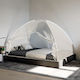vidaXL Camping Mosquitos Nest White 200x180x135cm