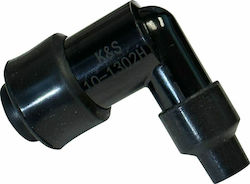 K-s Technologies Spark Plug Cap Plastic 10-1302h Black Piece