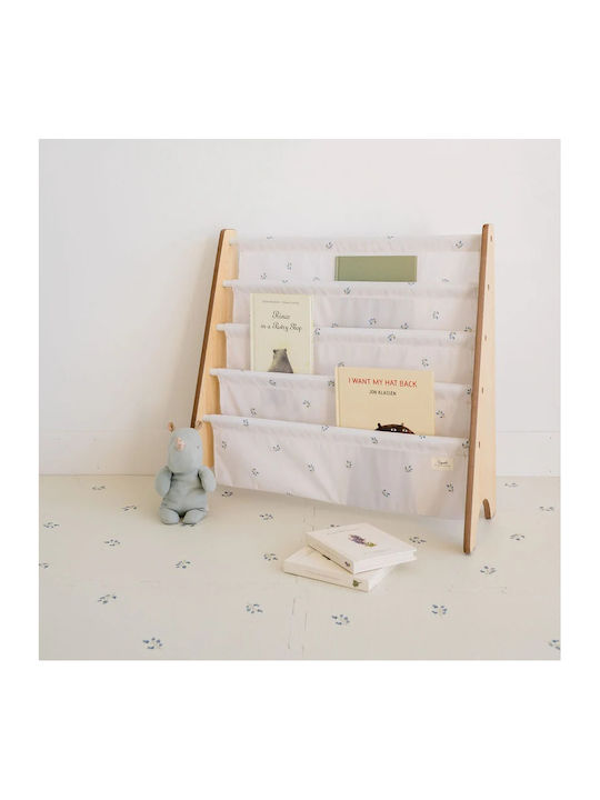 Bibliotecă pardoseală Lemn Ivory 62x25.4x61cm