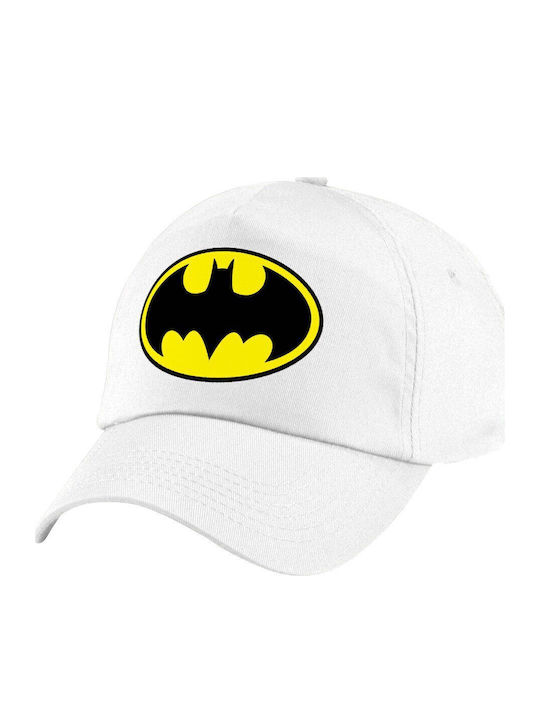 Koupakoupa Kids' Hat Jockey Fabric Batman White