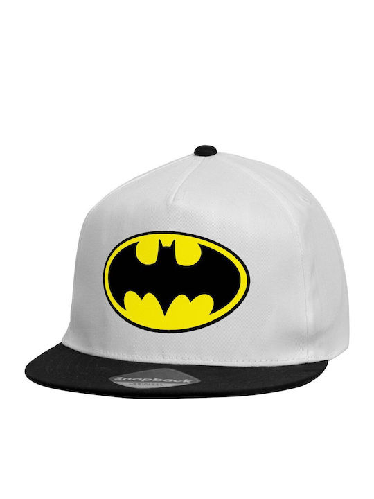 Koupakoupa Kids' Hat Jockey Fabric Batman White