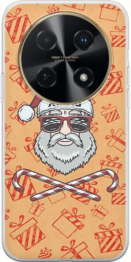 Schmutziger Weihnachtsmann Huawei Nova 12i Flexibles TPU Transparentes Silikon